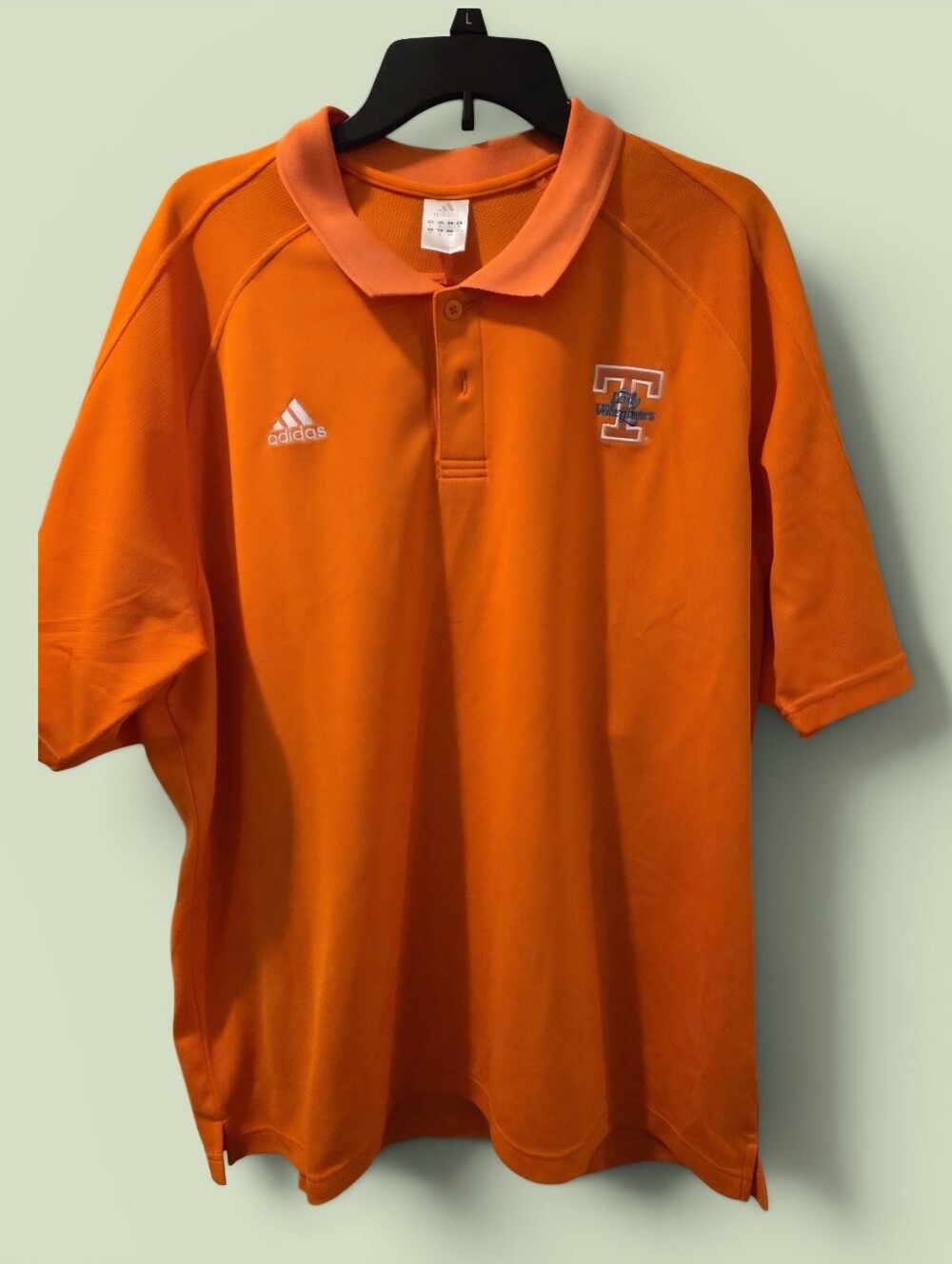 Adidas Tennessee Lady Vols Climacool Orange Polo Mens XL